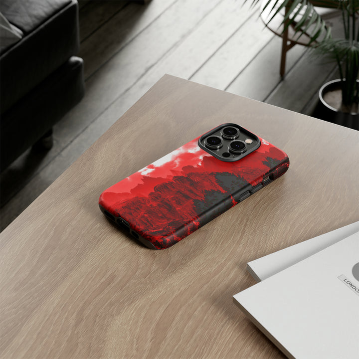 Cute IPhone Case | iPhone 15 Case | iPhone 15 Pro Max Case, Iphone 14 Case, Iphone 14 Pro Max Case IPhone Case for Art Lovers - Red Mountains - Studio40ParkLane