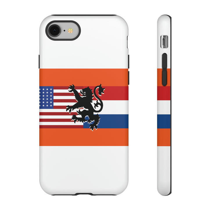 Cute IPhone Case | iPhone 15 Case | iPhone 15 Pro Max Case, Iphone 14 Case, Iphone 14 Pro Max Case IPhone Case for Art Lovers, Dutch US Flag - Studio40ParkLane