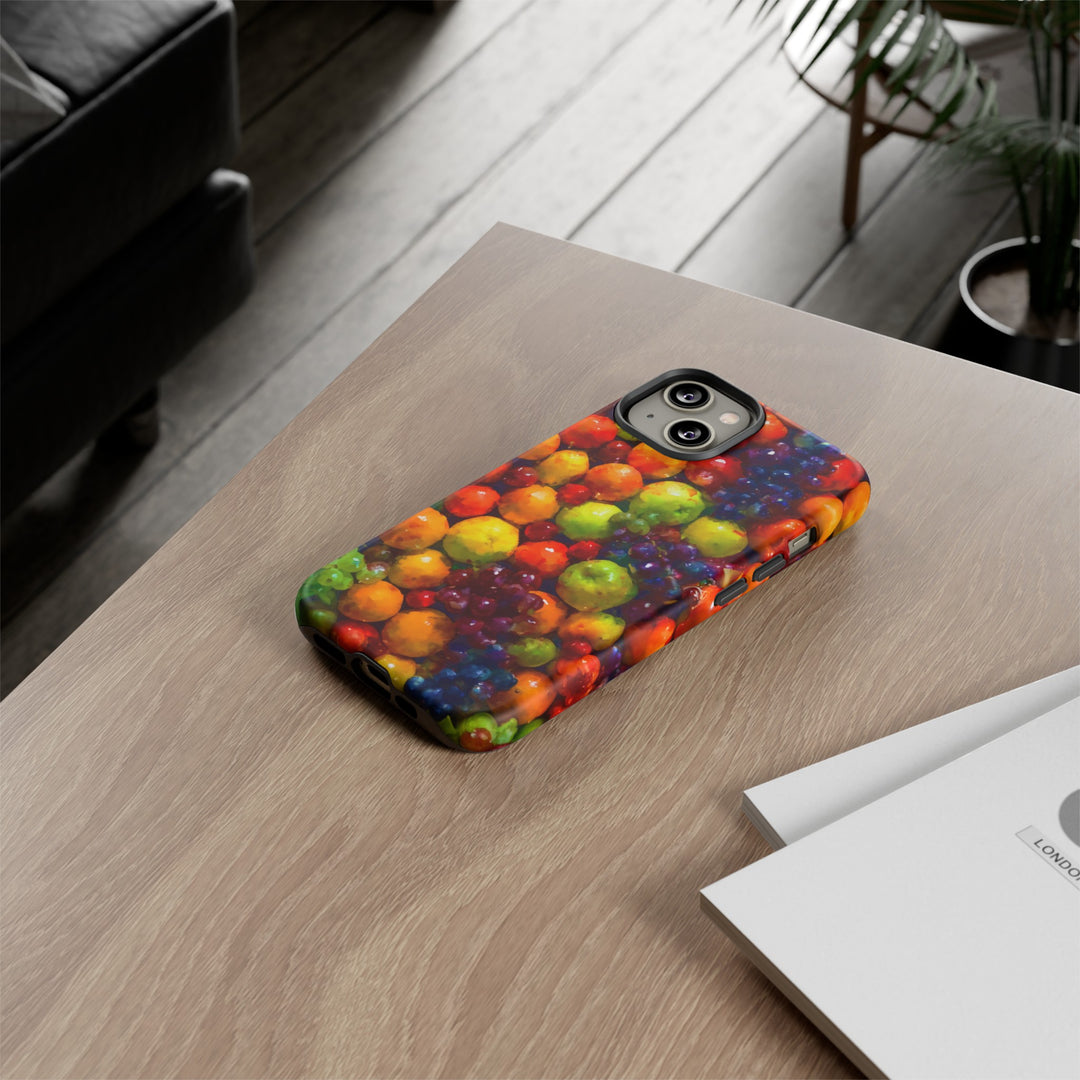Impact Resistant, Fall Fruit, Cute Phone Cases for Samsung S24, S23, S22, S21, IPhone 15 pro Iphone 14 pro Iphone 13 IPhone 12 Iphone 11 - Studio40ParkLane