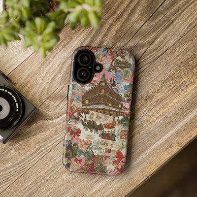 Aesthetic Tough London Coquette Collage Premium Phone Case - For iPhone 17 Pro Max iPhone 16 Pro iPhone 15 Iphone 14 Plus 13 Pro 12 11 10 XR - Studio40ParkLane