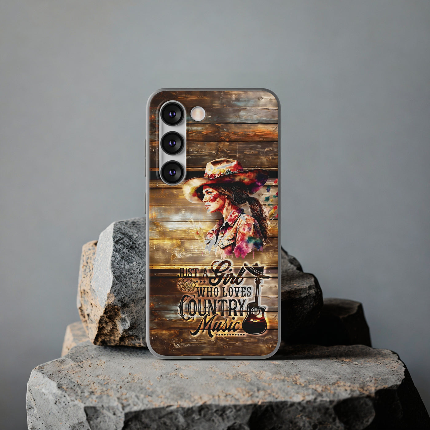 Cute Flexi Samsung Phone Cases, Country Music Inspiration Galaxy S23 Phone Case, Samsung S22 Case, Samsung S21 Case, S20 Plus