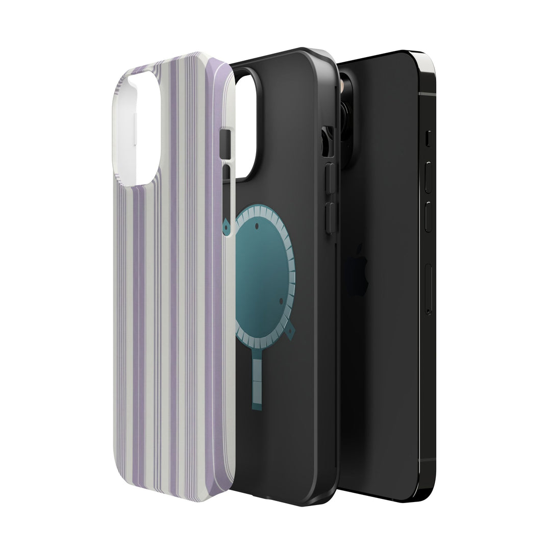 MagSafe Cute Phone Case, Coastal Striped Phone Case for iPhone 17 16 15 14 13 12 Pro Max, Samsung S25 S24 S23 Ultra case