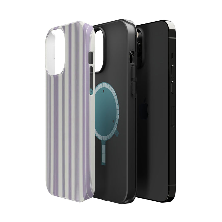 MagSafe Cute Phone Case, Coastal Striped Phone Case for iPhone 17 16 15 14 13 12 Pro Max, Samsung S25 S24 S23 Ultra case