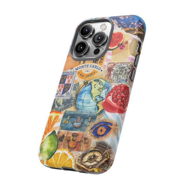 Cute European Summer Collage Phone Case, for IPhone 16 Case | Iphone 15, Iphone 14, IPhone 13 Case, 11 8 7, Samsung Galaxy S24, S23, S22, S21 Extra Protective - Studio40ParkLane