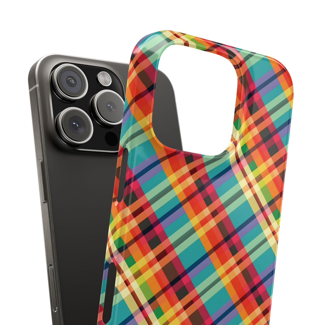 Slim Checkered Plaid Gift for Her Cute Phone Cases for Iphone 16 Pro Max | iPhone 15 Case | iPhone 15 Pro Max Case, Iphone 14, 13, 12, 11, 10, 8, 7 - Studio40ParkLane