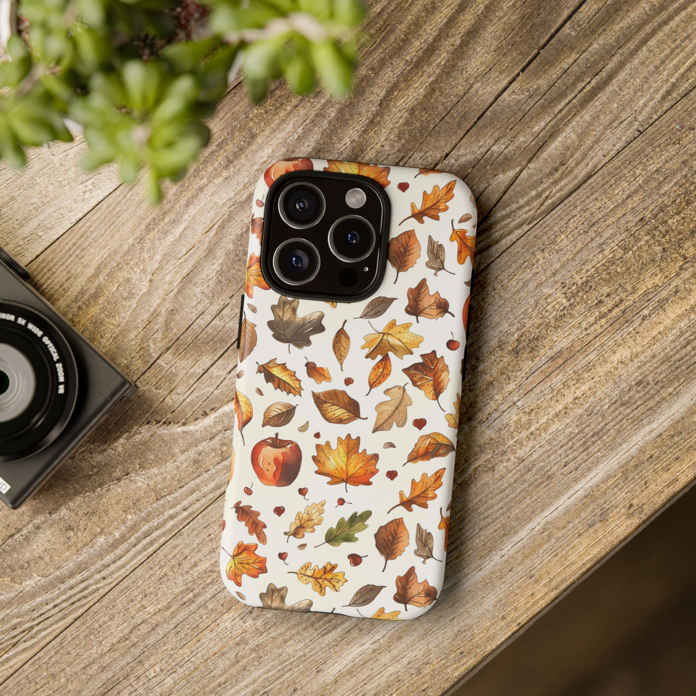 Autumn Fall Leaves Gift for Her Cute Phone Case for, Samsung Galaxy S24, S23, S22, S21, IPhone 16 Case | Iphone 15, Iphone 14, IPhone 13 Case