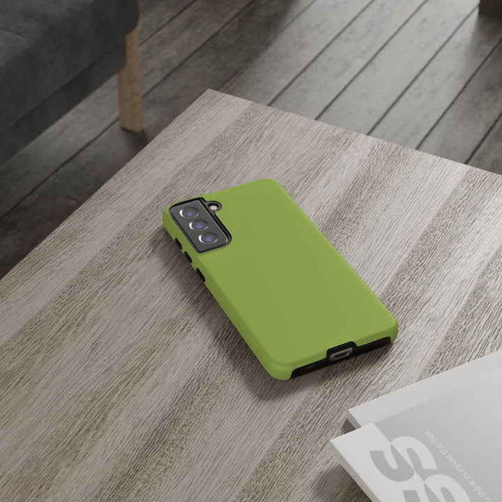 Premium Tough Chartreuse Green Gift for Her Cute Phone Cases for Samsung S25 S24, S23, S22, S21, Iphone, 16, 15, 14, 13 Pro Max Ultra - Studio40ParkLane