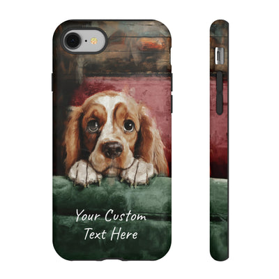 Personalize this Cute IPhone Case | Cocker Spaniel iPhone Case, iPhone 15 Case | iPhone 15 Case, Iphone 14 Case, Iphone 14 Pro Max Case