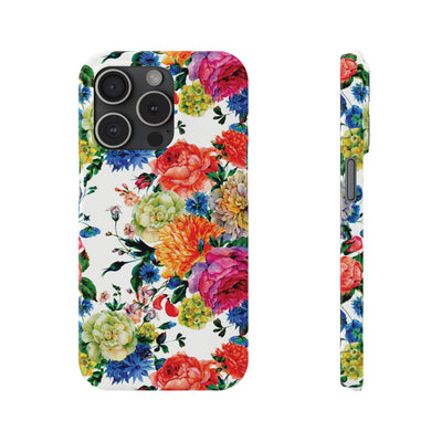 Slim Spring Flowers Gift for Her Cute Phone Cases for Iphone 16 Pro Max | iPhone 15 Case | iPhone 15 Pro Max Case, Iphone 14, 13, 12, 11, 10, 8, 7 - Studio40ParkLane