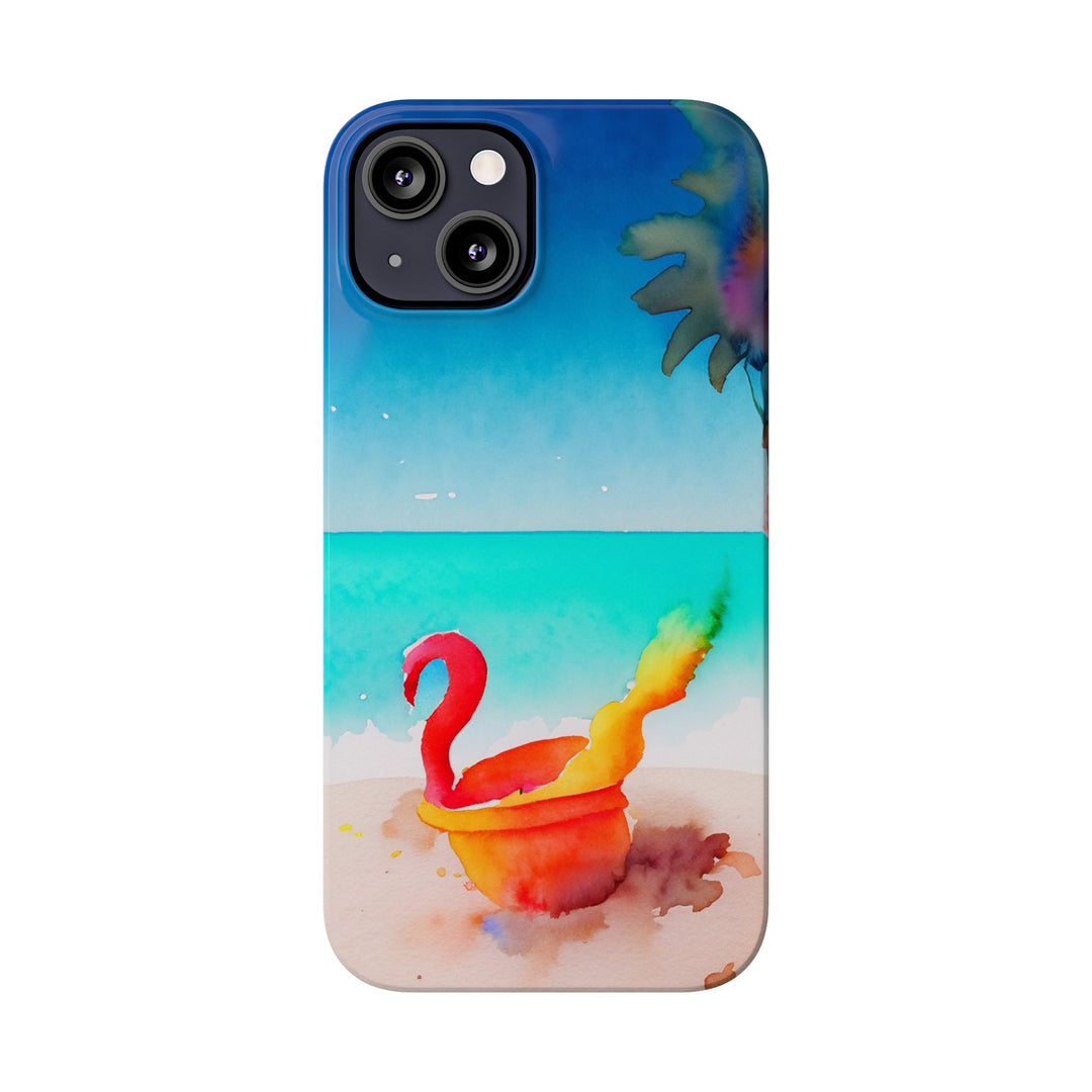Slim Cute Phone Cases for Iphone - | iPhone 15 Case | iPhone 15 Pro Max Case, Iphone 14 Case, Iphone 14 Pro Max, Iphone 13, Summer Beach Bucket - Studio40ParkLane