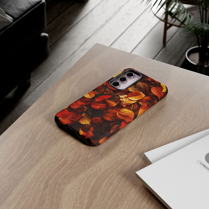 Autumn Fall Leaves Gift for Her Cute Phone Case for, Samsung Galaxy S24, S23, S22, S21, IPhone 16 Case | Iphone 15, Iphone 14, IPhone 13 Case - Studio40ParkLane