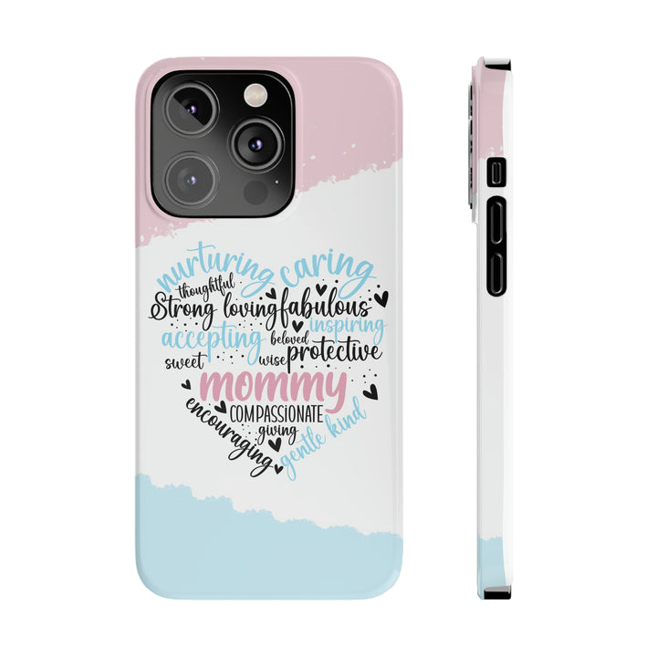 Slim Cute Phone Cases for Iphone - | iPhone 15 Case | iPhone 15 Pro Max Case, Iphone 14 Case, Iphone 14 Pro Max, Iphone 13, Mother&