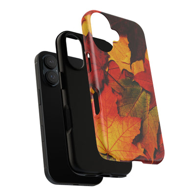 Autumn Fall Leaves Gift Cute Phone Case for, Samsung Galaxy S24, S23, S22, S21, IPhone 16 Case | Iphone 15, Iphone 14, IPhone 13 Case Mom Dad Gift