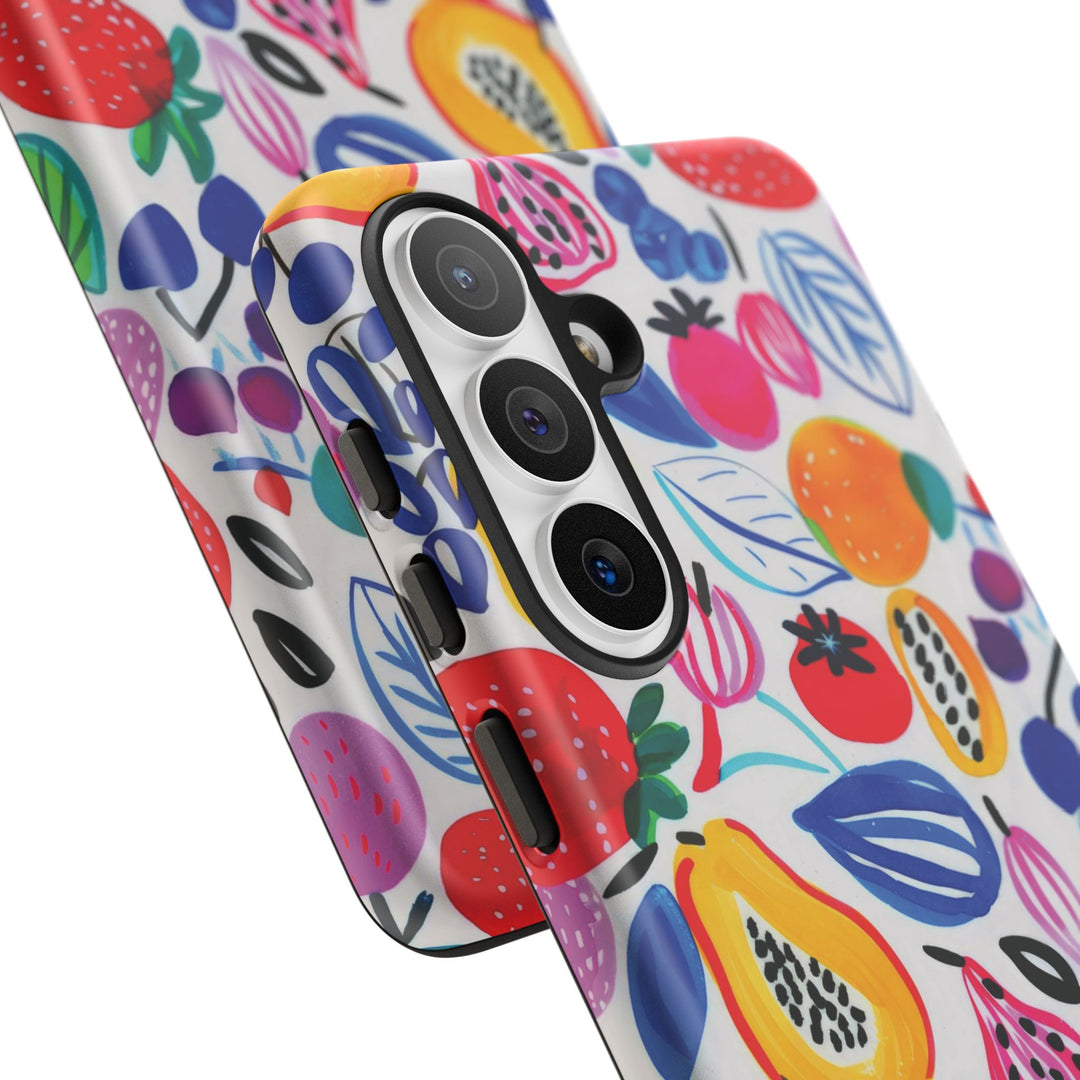 Summer Fruit Cute Tough Phone Case - For Apple iPhone Case 17, 16, 15 Pro Max, 14 Plus, 13 Pro, 12, Samsung Galaxy S26, S25, S24 Plus Ultra - Studio40ParkLane