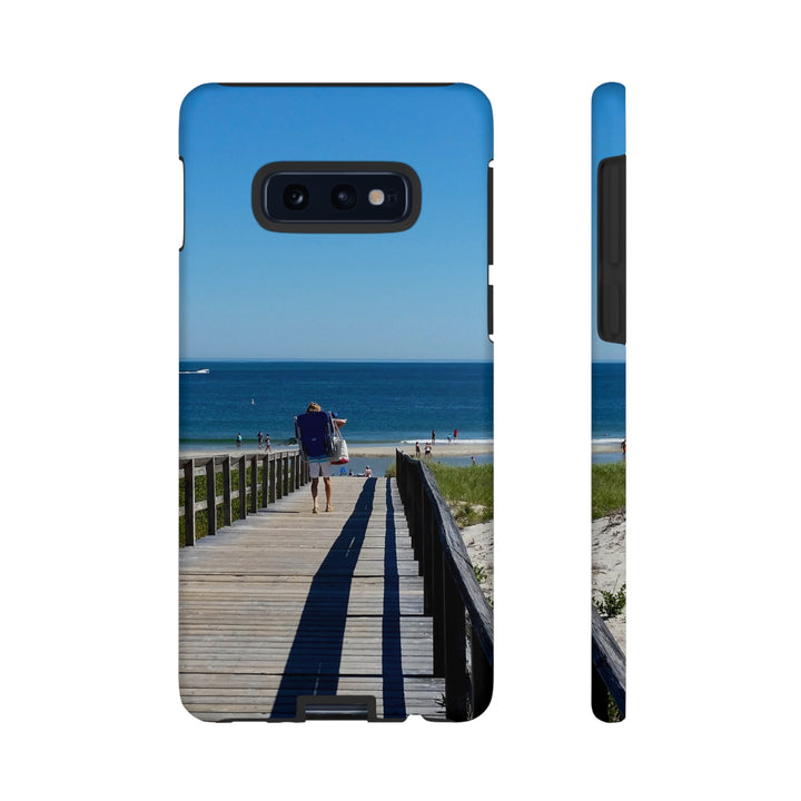 Cute Samsung Case | Cool Iphone Case | Summer Beach Walk, Samsung S24, S23, S22, S21, IPhone 15 Case | Iphone 14 Case, Iphone 13 Case - Studio40ParkLane