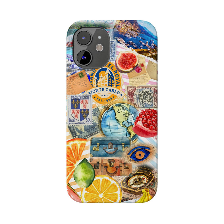 Slim Trendy French Coquette Collage Gift for Her Cute Phone Cases for Iphone 16 Cases | iPhone 15 Case | iPhone 15 Pro Max Case, Iphone 14 Case, Iphone 13, Slim - Studio40ParkLane