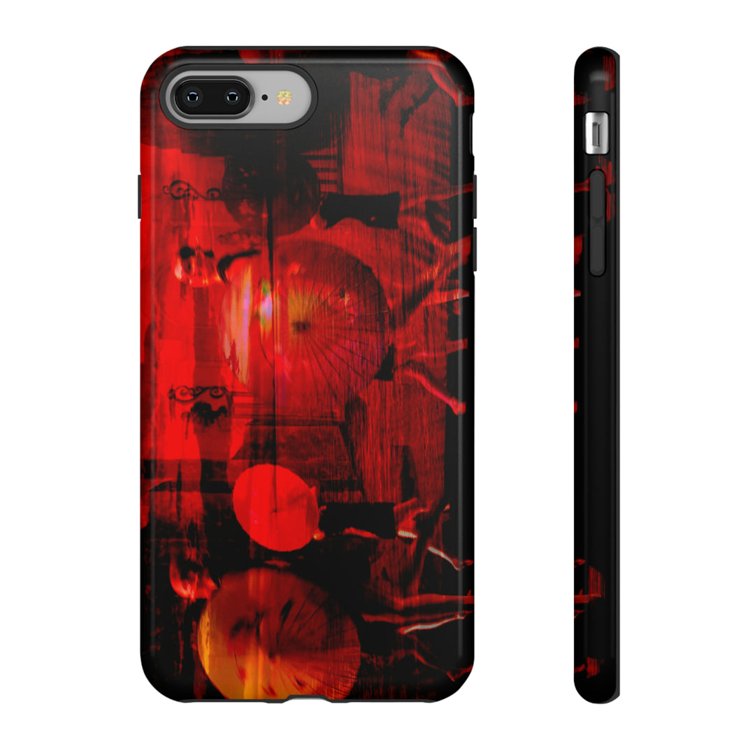 Cute IPhone Case | iPhone 15 Case | iPhone 15 Pro Max Case, Iphone 14 Case, Iphone 14 Pro Max Case IPhone Case for Art Lovers, Sunset Dance Red - Studio40ParkLane