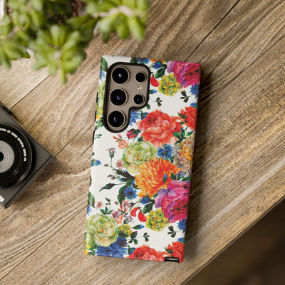 Premium Tough Spring Flowers Cute Phone Cases for Samsung S24, S23, S22, S21, S20, Plus and Ultra, Iphone 16 Pro Max,15, 14, 13, 12, 11, 10 - Studio40ParkLane