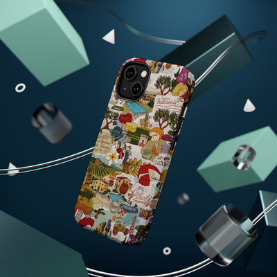 Italy Tuscany Coquette Collage Tough Magsafe Cute Phone Cases for Iphone | iPhone 17 Pro Max Case, Iphone 16, Iphone 15 14 13 12 11 10 9 - Studio40ParkLane