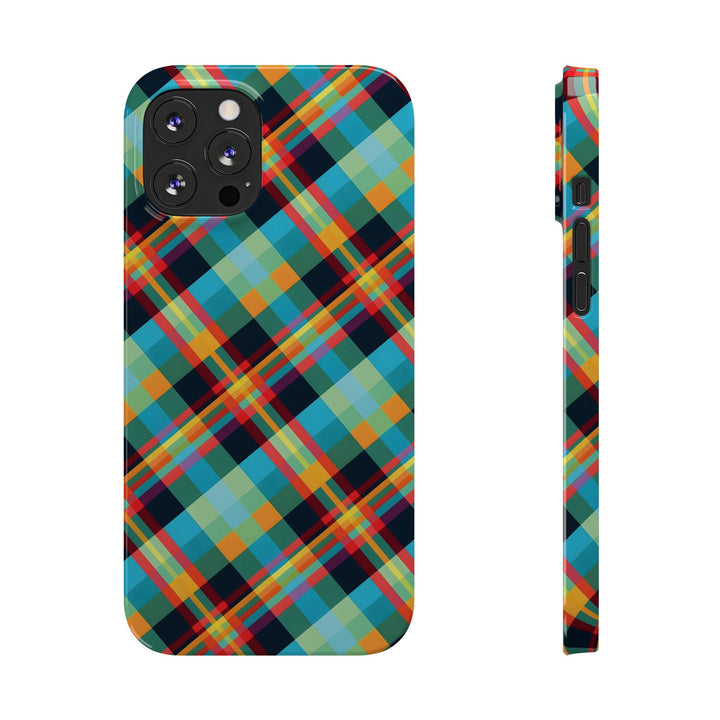 Slim Checkered Plaid Gift for Her Cute Phone Cases for Iphone 16 Pro Max | iPhone 15 Case | iPhone 15 Pro Max Case, Iphone 14, 13, 12, 11, 10, 8, 7 - Studio40ParkLane