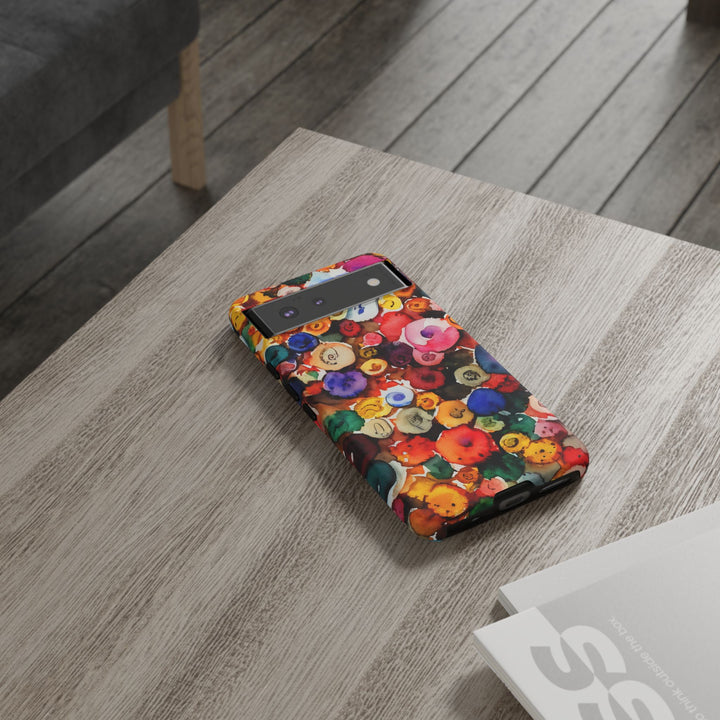 Impact Resistant, Fall Colors Buttons, Cute Phone Cases for Samsung S24, S23, S22, S21, IPhone 15 pro Iphone 14 pro Iphone 13 IPhone 12 Iphone 11 - Studio40ParkLane