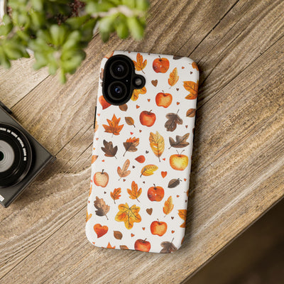 Autumn Fall Leaves Gift for Her Cute Phone Case for, Samsung Galaxy S24, S23, S22, S21, IPhone 16 Case | Iphone 15, Iphone 14, IPhone 13 Case