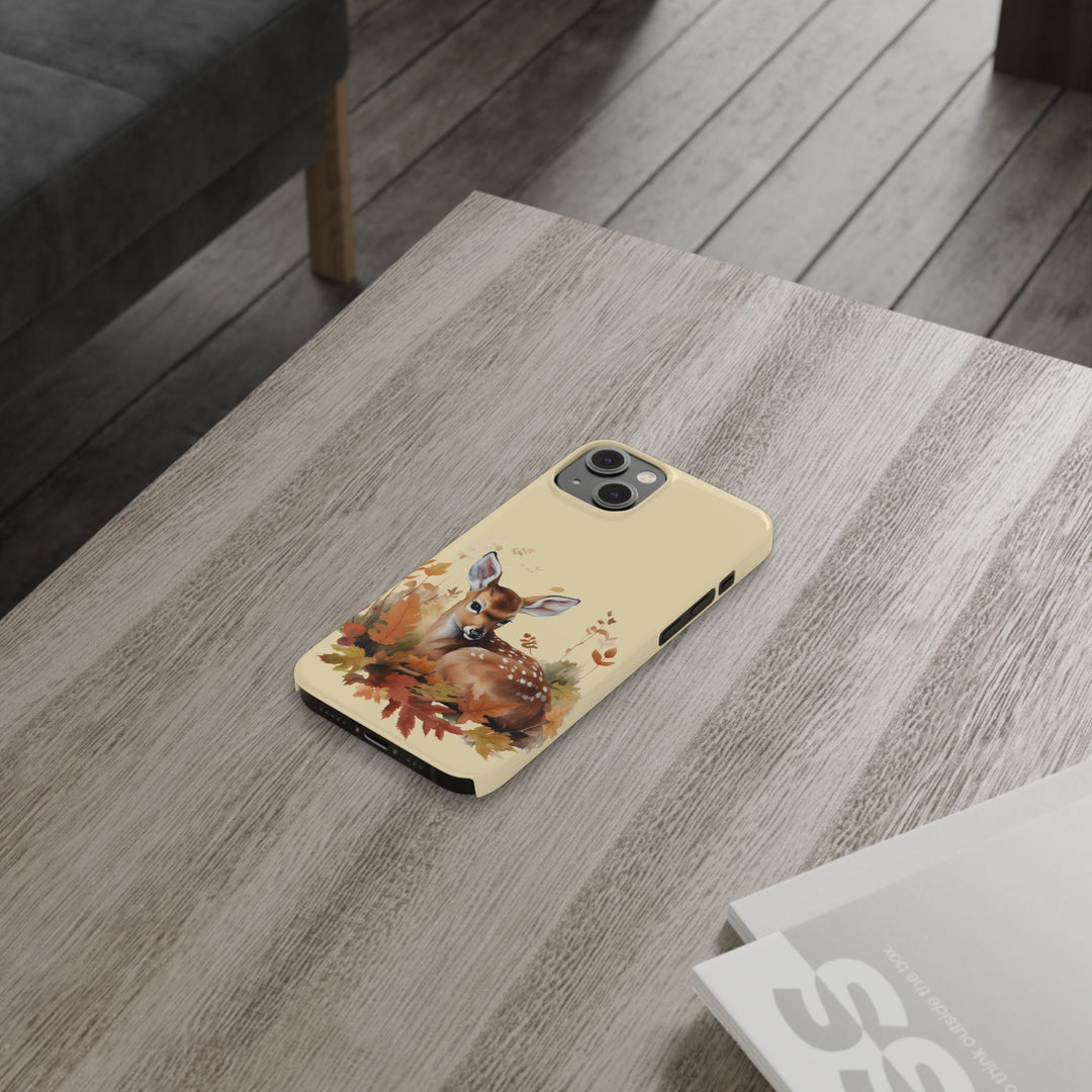 Slim Autumn Fall Deer Gift for Her Cute Phone Cases for Iphone 16 | iPhone 15 Case | iPhone 15 Pro Max Case, Iphone 14, Iphone 14 Pro Max, Iphone 13, Slim - Studio40ParkLane
