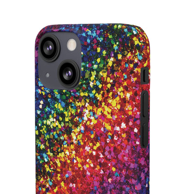 Snap Non-Glitter Muted Color Play on "Faux" Glitter Effect Cute Phone Cases for Samsung and Iphone, 16, 15, 14, S24, S23, S22, S21, S20, Plus and Ultra