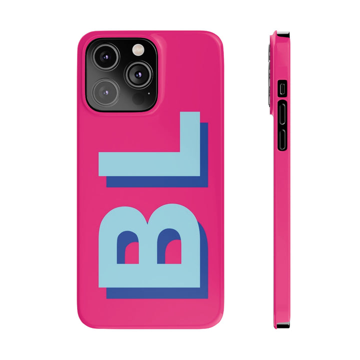 Slim Personalized Initial Custom Gift for Her Cute Phone Cases for Iphone 16 Pro Max | iPhone 15 Case | iPhone 15 Pro Max Case, Iphone 14, 13, 12, 11, 10, 8, 7 - Studio40ParkLane