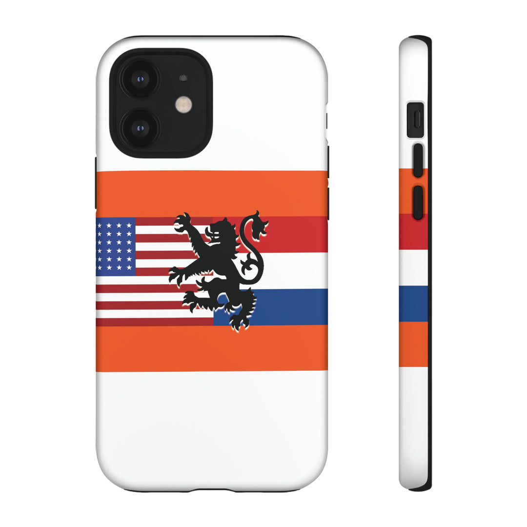 Cute IPhone Case | iPhone 15 Case | iPhone 15 Pro Max Case, Iphone 14 Case, Iphone 14 Pro Max Case IPhone Case for Art Lovers, Dutch US Flag - Studio40ParkLane