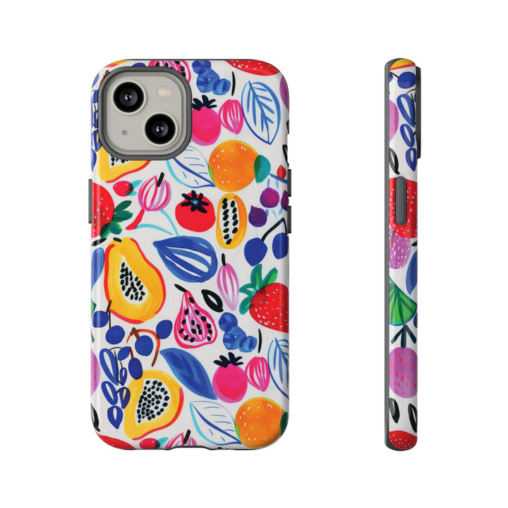 Summer Fruit Cute Tough Phone Case - For Apple iPhone Case 17, 16, 15 Pro Max, 14 Plus, 13 Pro, 12, Samsung Galaxy S26, S25, S24 Plus Ultra - Studio40ParkLane