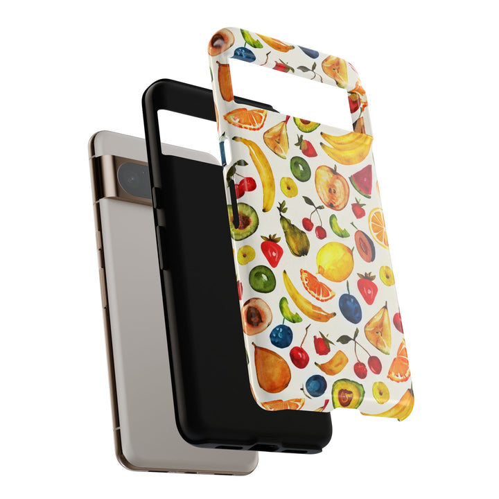 Impact Resistant, Mixed Fruits, Cute Phone Cases for Samsung S24, S23, S22, S21, IPhone 15 pro Iphone 14 pro Iphone 13 IPhone 12 Iphone 11 - Studio40ParkLane