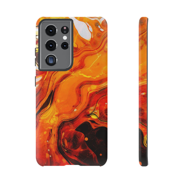 Impact Resistant, Fall Colors Marble, Cute Phone Cases for Samsung S24, S23, S22, S21, IPhone 15 pro Iphone 14 pro Iphone 13 IPhone 12 Iphone 11 - Studio40ParkLane