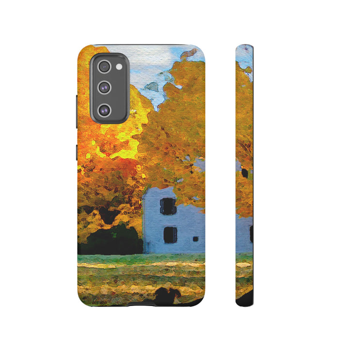 Impact Resistant, Fall Leaves Watercolor, Cute Phone Cases for Samsung S24, S23, S22, S21, IPhone 15 pro Iphone 14 pro Iphone 13 IPhone 12 Iphone 11 - Studio40ParkLane