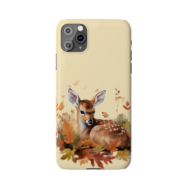 Slim Autumn Fall Deer Gift for Her Cute Phone Cases for Iphone 16 | iPhone 15 Case | iPhone 15 Pro Max Case, Iphone 14, Iphone 14 Pro Max, Iphone 13, Slim - Studio40ParkLane