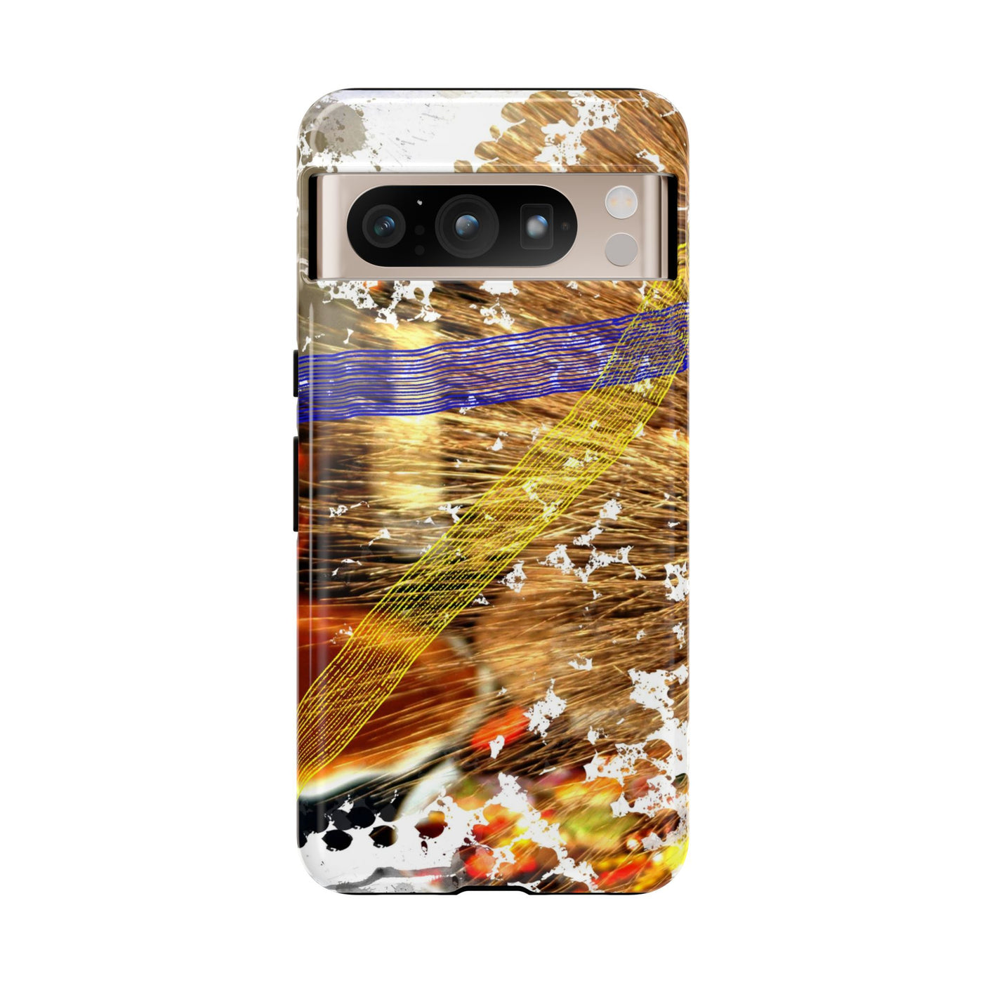 Impact Resistant, Pecan Pie Abstract, Cute Phone Cases for Samsung S24, S23, S22, S21, IPhone 15 pro Iphone 14 pro Iphone 13 IPhone 12 Iphone 11