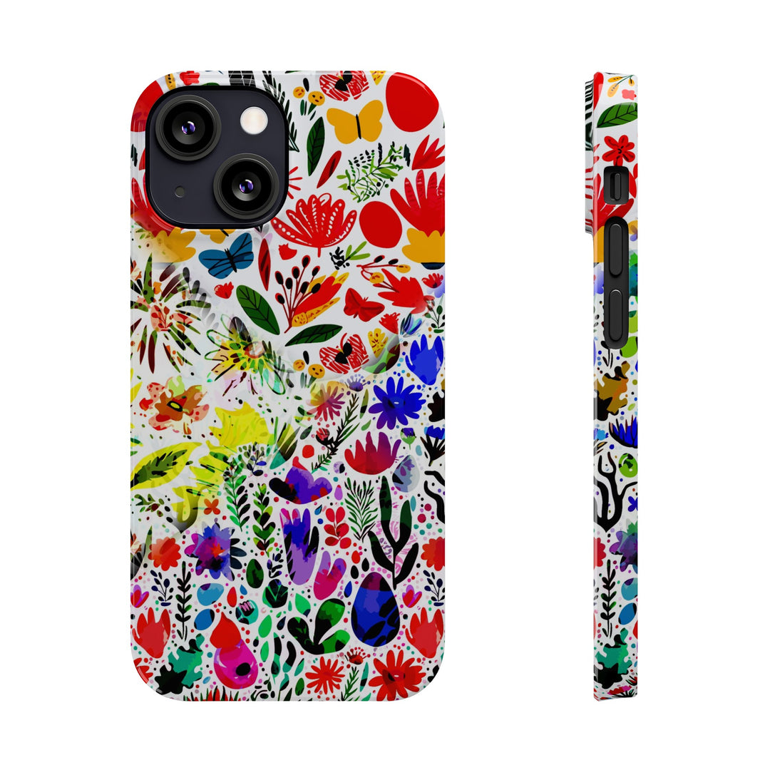 Slim Cute Phone Cases for Iphone | iPhone 15 Case | iPhone 15 Pro Max Case, Iphone 14, Iphone 14 Pro Max, Iphone 13, Flowers 4 Seasons - Studio40ParkLane