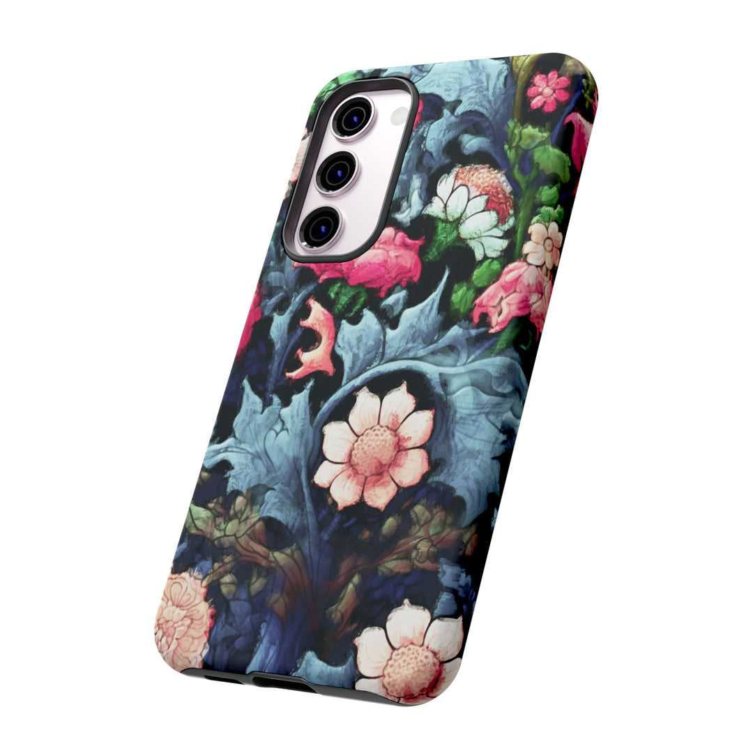Cute Samsung Phone Case | Aesthetic Samsung Phone Case | Galaxy S23, S22, S21, S20 | Luxury Double Layer | Cool Flowers Design Floral - Studio40ParkLane