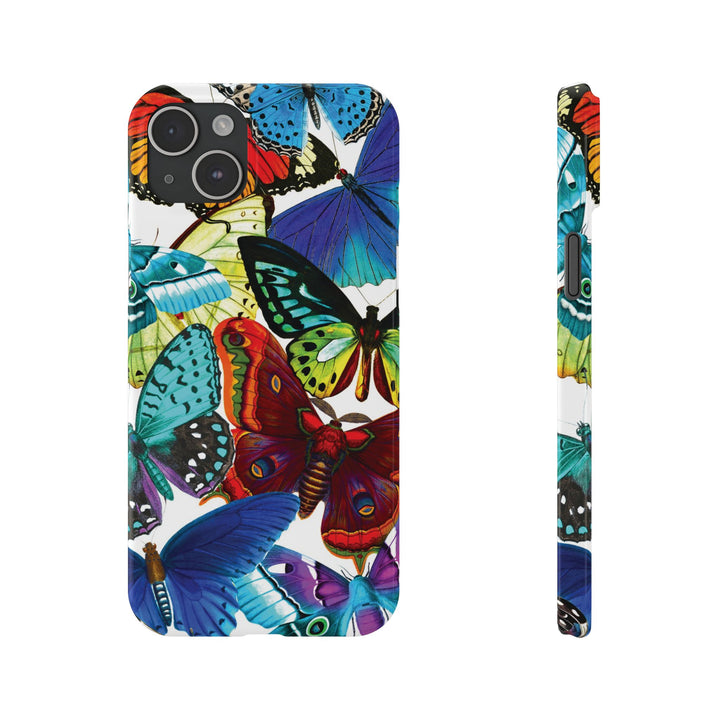 Slim Bright Butterflies Gift for Her Cute Phone Cases for Iphone 16 Pro Max | iPhone 15 Case | iPhone 15 Pro Max Case, Iphone 14, Iphone 14 Pro Max, Iphone 13 12 11 8 7 - Studio40ParkLane