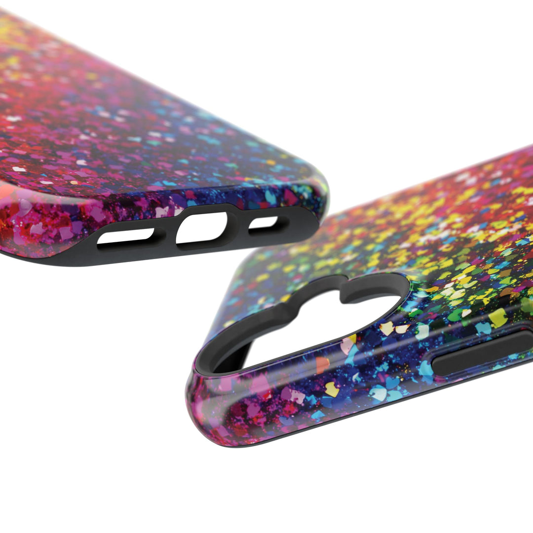 Non Glitter Color Composition Magsafe Cute Phone Case for Iphone Gift for Her, | iPhone 15 Case | iPhone 15 Pro Max Case, Iphone 14, Iphone 14 Pro Max, Iphone 13, Iphone 16 - Studio40ParkLane