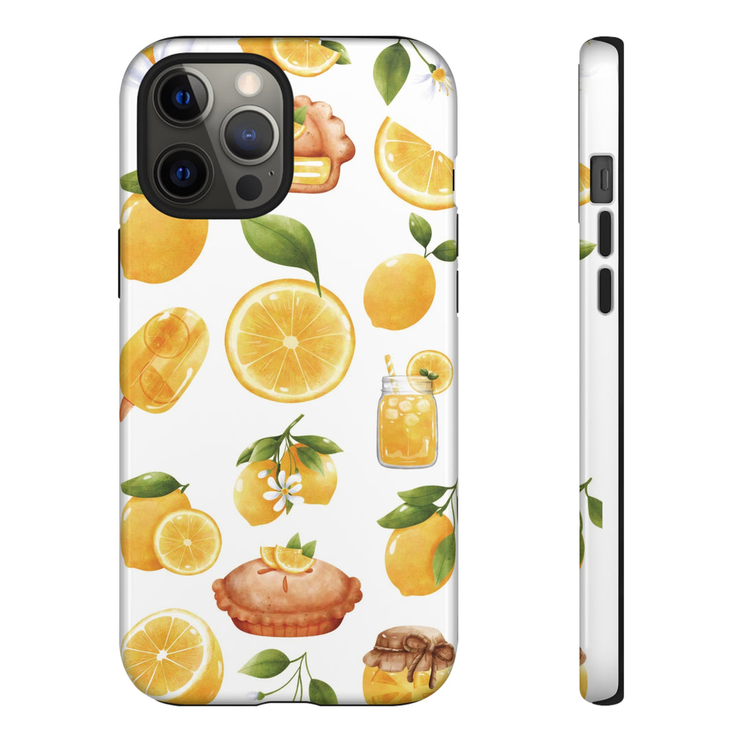 Cute IPhone Case | Summer Fruit Lemon, iPhone 15 Case | iPhone 15 Pro Case, Iphone 14 Case, Iphone 14 Pro Max Case, Protective Iphone Case - Studio40ParkLane