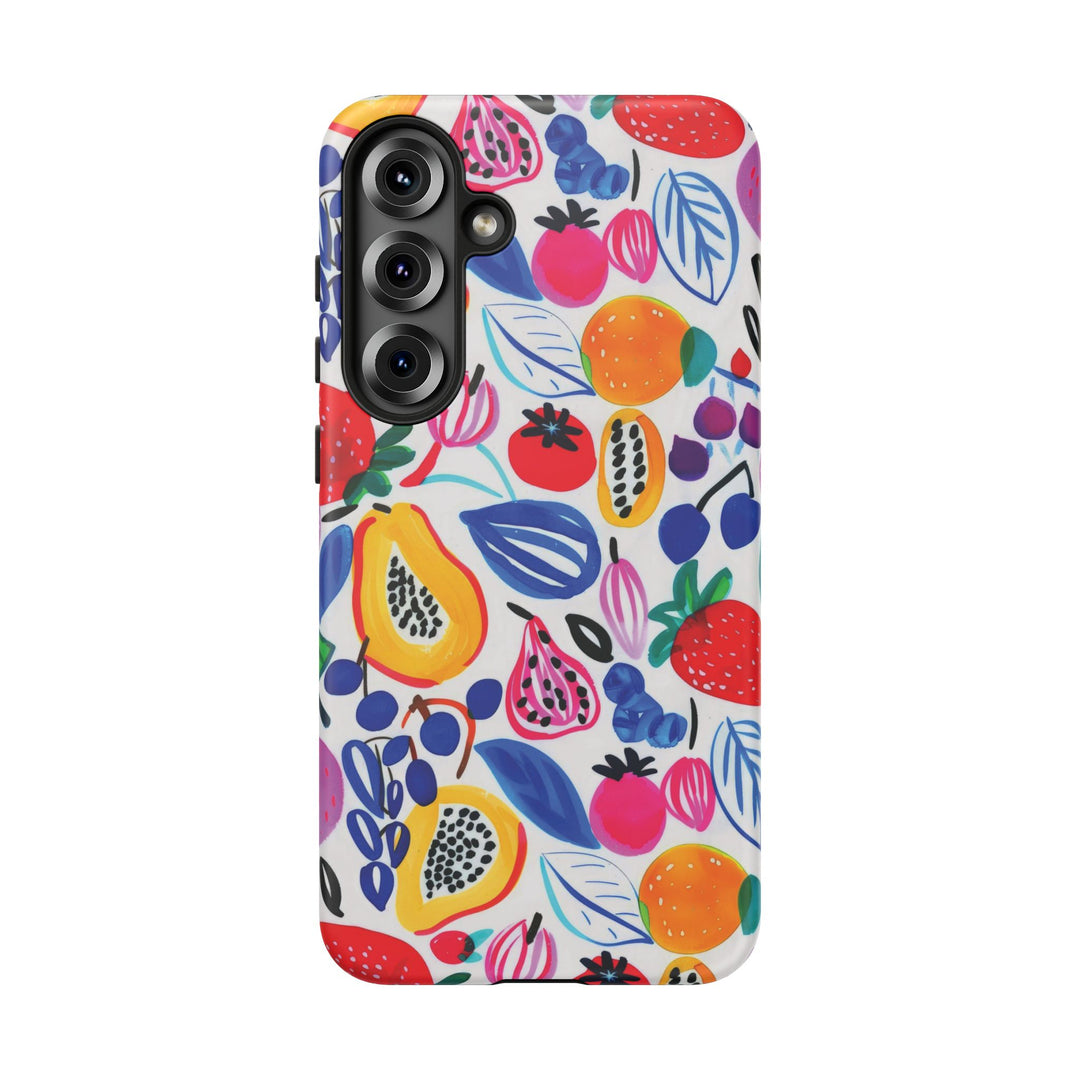 Summer Fruit Cute Tough Phone Case - For Apple iPhone Case 17, 16, 15 Pro Max, 14 Plus, 13 Pro, 12, Samsung Galaxy S26, S25, S24 Plus Ultra - Studio40ParkLane