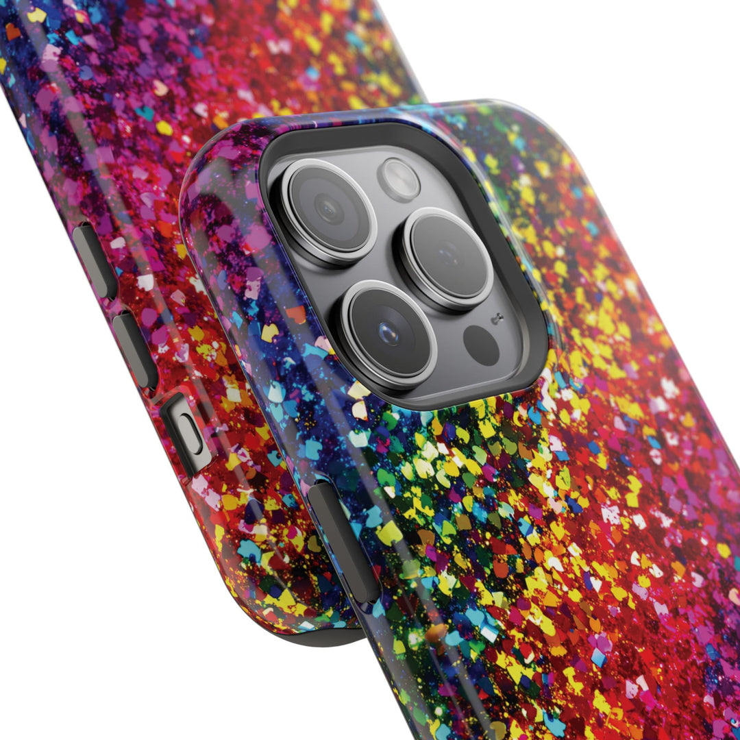 Non Glitter Color Composition Magsafe Cute Phone Case for Iphone Gift for Her, | iPhone 15 Case | iPhone 15 Pro Max Case, Iphone 14, Iphone 14 Pro Max, Iphone 13, Iphone 16 - Studio40ParkLane