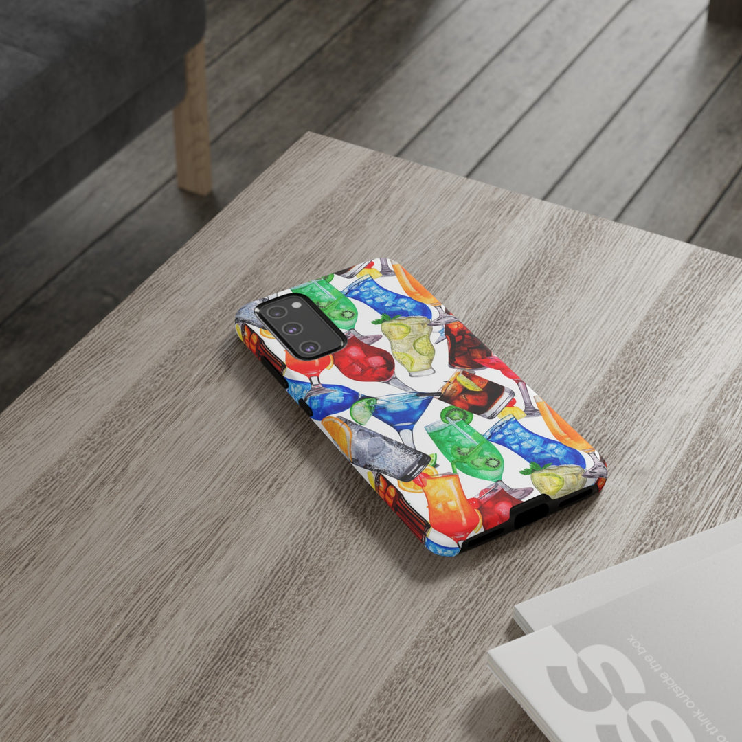 Cute Samsung Case | Cool Iphone Case | Summer Fruit Cocktail, Samsung S24, S23, S22, S21, IPhone 15 Case | Iphone 14 Case, Iphone 13 Case - Studio40ParkLane