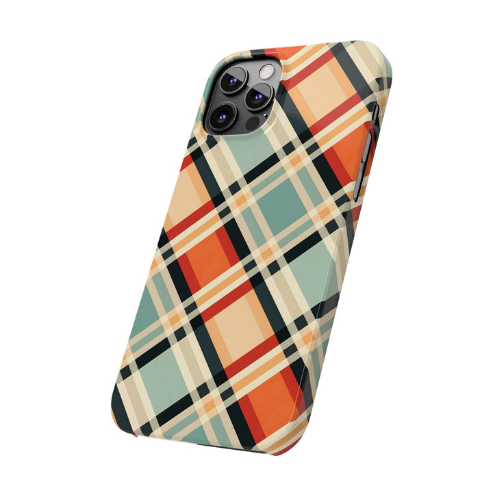 Slim Checkered Plaid Gift for Her Cute Phone Cases for Iphone 16 Pro Max | iPhone 15 Case | iPhone 15 Pro Max Case, Iphone 14, 13, 12, 11, 10, 8, 7 - Studio40ParkLane