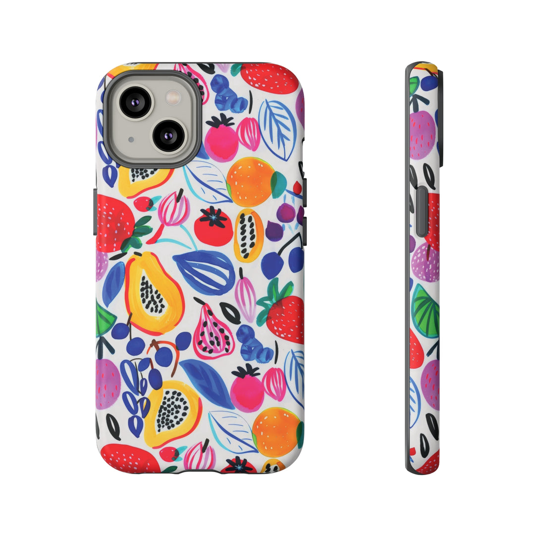 Cute IPhone Case | Summer Fruits Cocktail, iPhone 15 Case | iPhone 15 Pro Case, Iphone 14 Case, Iphone 14 Pro Max Case, Protective Iphone Case - Studio40ParkLane