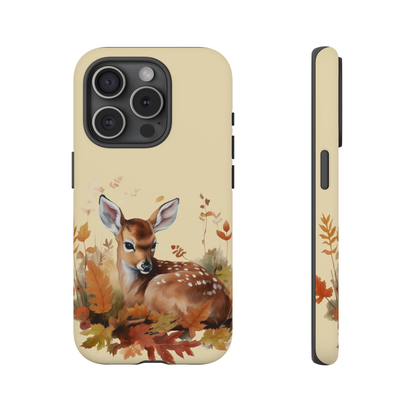 Autumn Fall Deer Gift for Her Cute Phone Case for, Samsung Galaxy S24, S23, S22, S21, IPhone 16 Case | Iphone 15, Iphone 14, IPhone 13 Case