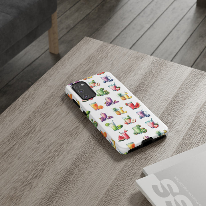Cute Samsung Case | Cool Iphone Case | Tropical Summer Fruit Cocktail, Samsung S24, S23, S22, S21, IPhone 15 Case | Iphone 14 Case, Iphone 13 Case - Studio40ParkLane