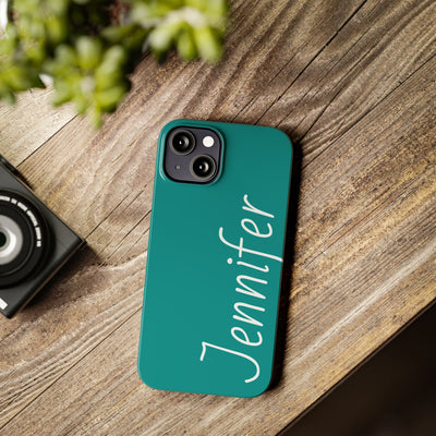 Personalized Initial Name Custom Slim Phone Cases for Iphone 16 Pro Max | iPhone 15 Case | iPhone 15 Pro Max Case, Iphone 14, 13, 12, 11, 10, 8, 7 - Studio40ParkLane