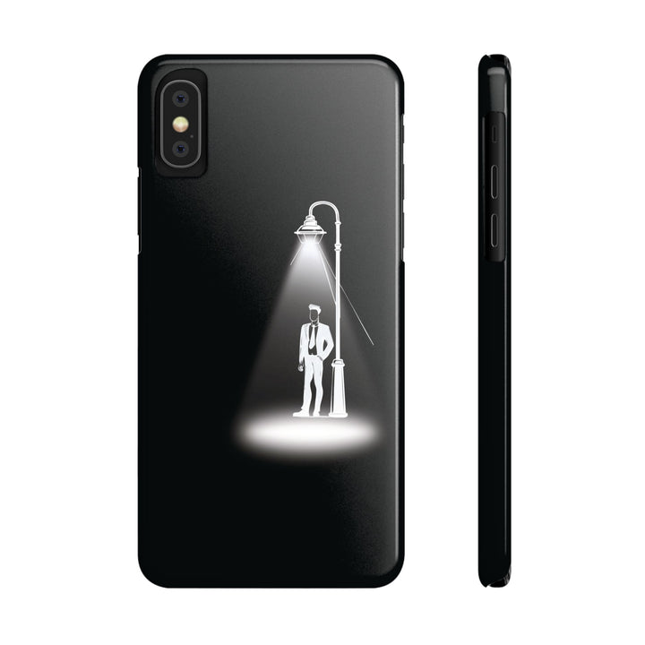 Slim Mystery Man Spotlight Gift for Her Cute Phone Cases for Iphone 16 Pro Max | iPhone 15 Case | iPhone 15 Pro Max Case, Iphone 14, 13, 12, 11, 10, 8, 7 - Studio40ParkLane